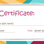 Free Printable Blank Gift Certificates   Tutlin.psstech.co   Free Printable Photography Gift Certificate Template