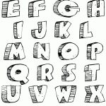 Free Printable Bubble Letters Of The Alphabet Tattoo Page 3   Free Printable Bubble Letters Font