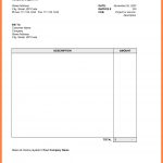 Free Printable Business Invoice Template   Invoice Format In Excel   Free Printable Blank Invoice Sheet