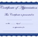 Free Printable Certificates Certificate Of Appreciation Certificate   Free Printable Certificates