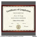 Free Printable Certificates | Certificate Templates   Certificate Of Completion Template Free Printable