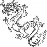 Free Printable Chinese Dragon Coloring Pages For Kids | Stencils   Free Printable Dragon Stencils