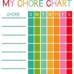 Free Printable Chore Charts For Kids!   Viva Veltoro   Free Printable Chore Charts