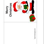 Free Printable Christmas Cards | Free Printable Christmas Card With   Free Printable Place Card Templates Christmas