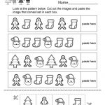Free Printable Christmas Cookies Worksheet For Kindergarten   Free Printable Christmas Worksheets