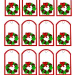 Free Printable Christmas Gift Tags – Free Printable Mistletoe Tags