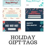 Free Printable Christmas Gift Tags | Free Printables | Free   Free Printable Toe Tags