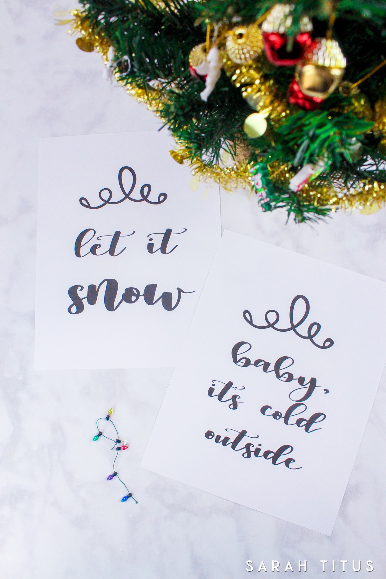 Free Printable Christmas Signs - Sarah Titus - Free Printable Holiday Signs Closed