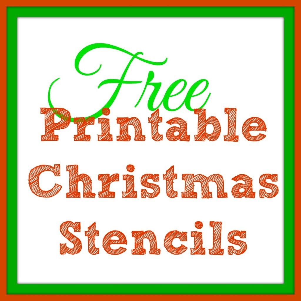 Free Printable Christmas Stencils – Christmas Tree Templates &amp;amp; Santa - Free Printable Christmas Ornaments Stencils