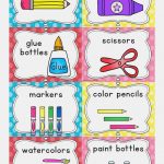 Free Printable Classroom Labels For Preschoolers Free Printable   Free Printable Classroom Labels For Preschoolers