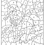 Free Printable Colornumber Coloring Pages | Colornumber   Free Printable Paint By Number Coloring Pages