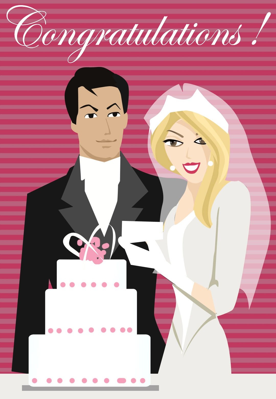 Free Printable Congratulations Greeting Card | Wedding Cards To - Wedding Wish Cards Printable Free