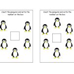 Free Printable   Counting Penguins Mini Worksheet | Free Printable   Free Printable Penguin Books