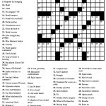 Free Printable Crossword Puzzles Easy For Kids & Adults   Free Printable General Knowledge Crossword Puzzles