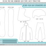 Free Printable Design Your Own Snowboard Gear | Snowboarding   Free Printable Gears