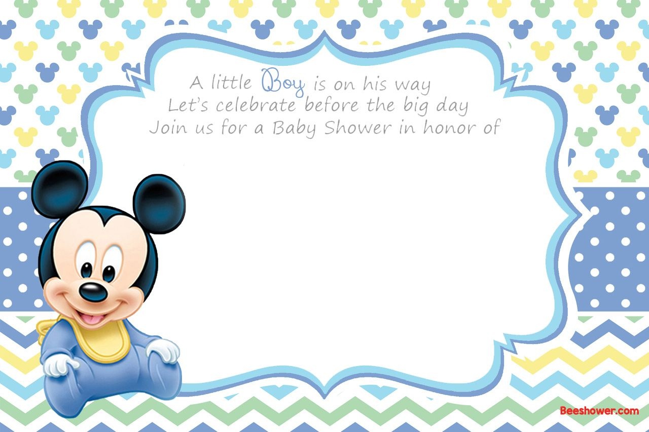 Free Printable Disney Baby Shower Invitations | Baby Shower | Free - Free Printable Baby Shower Invitation Maker