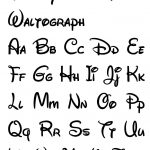 Free Printable Disney Letter Stencils | Disney/dreamworks In 2019   Free Printable Calligraphy Letter Stencils