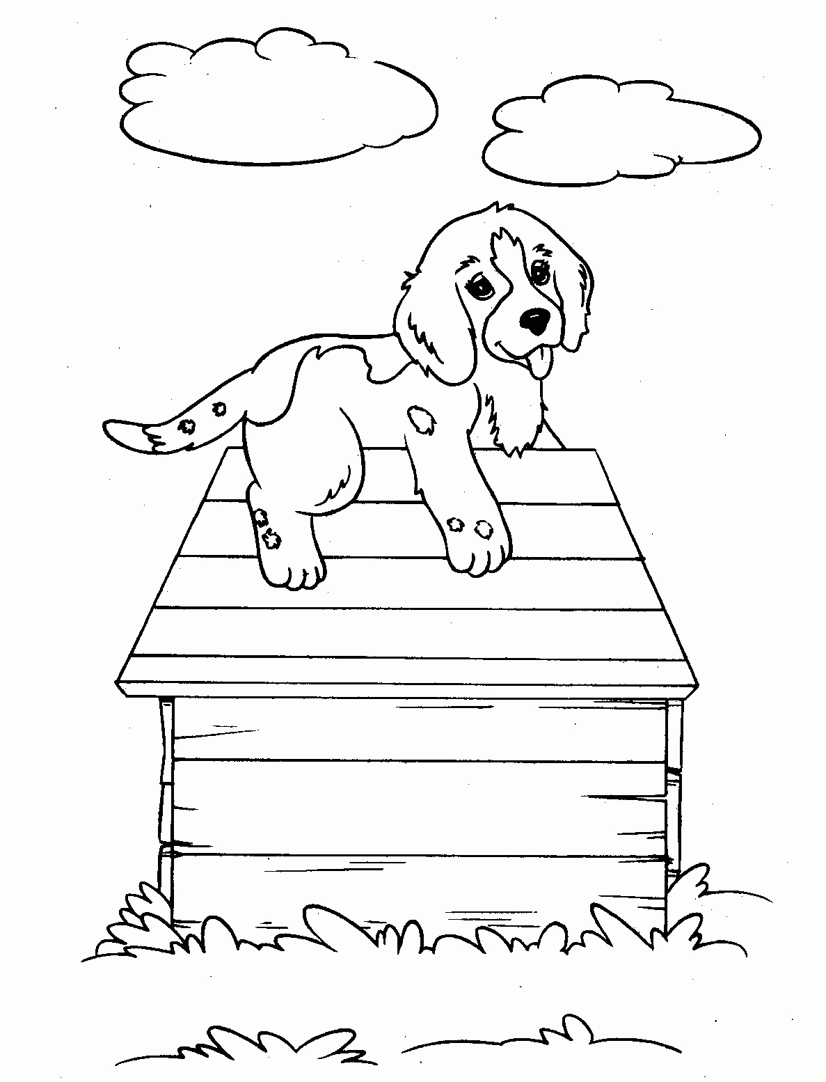 Free Printable Dog Coloring Pages For Kids - Colouring Pages Dogs Free Printable