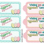 Free Printable Easter Basket Name Tags – Happy Easter & Thanksgiving   Free Easter Name Tags Printable