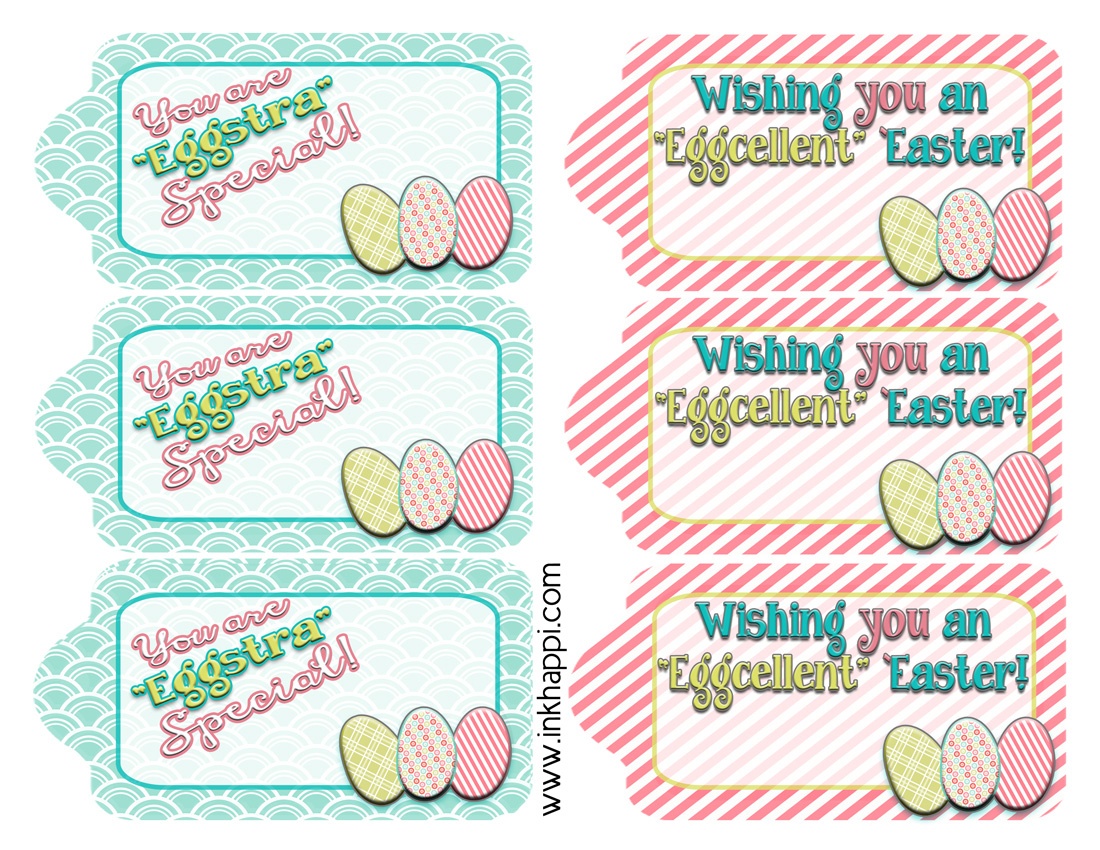 Free Printable Easter Basket Name Tags – Happy Easter &amp;amp; Thanksgiving - Free Easter Name Tags Printable
