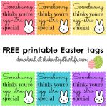 Free Printable Easter Basket Name Tags – Happy Easter & Thanksgiving   Free Printable Easter Basket Name Tags