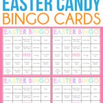 Free Printable Easter Bingo Cards For One Sweet Easter   Play Party Plan   Easter Games For Adults Printable Free
