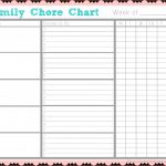 Free Printable Family Chore Charts Printables And Menu Printable   Free Printable To Do Charts