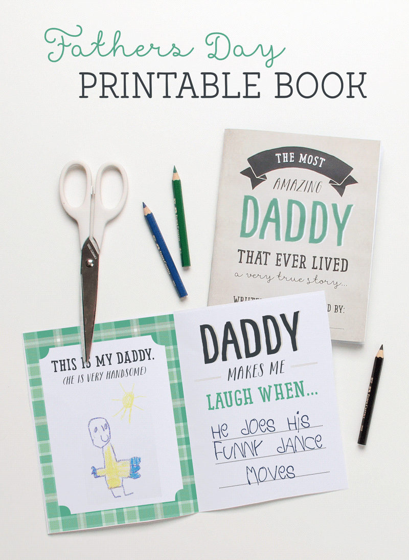 Free Printable Fathers Day Book | Printables For Kids | Father&amp;#039;s Day - Free Printable Father&amp;amp;#039;s Day Card From Wife To Husband