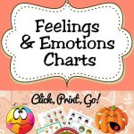 Free Printable Feelings & Emotions Charts For Kids | Behavior Charts   Free Printable Pictures Of Emotions