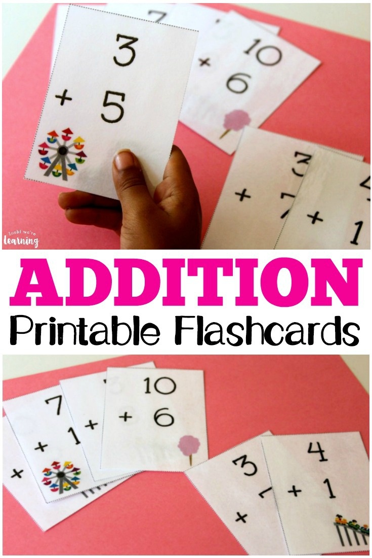 Free Printable Flashcards: Addition Flashcards 0-10 - Free Printable Addition Flash Cards