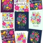 Free Printable Flower Greeting Cards   A Piece Of Rainbow   Free Printable Picture Cards