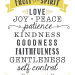 Free Printable Fruit Of The Spirit | Free Printables | Fruit Of The   Fruit Of The Spirit Free Printable