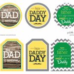 Free Printable Gift Tags For Dad's Day! Show Your Daddy, Brother   Free Printable Father&#039;s Day Labels