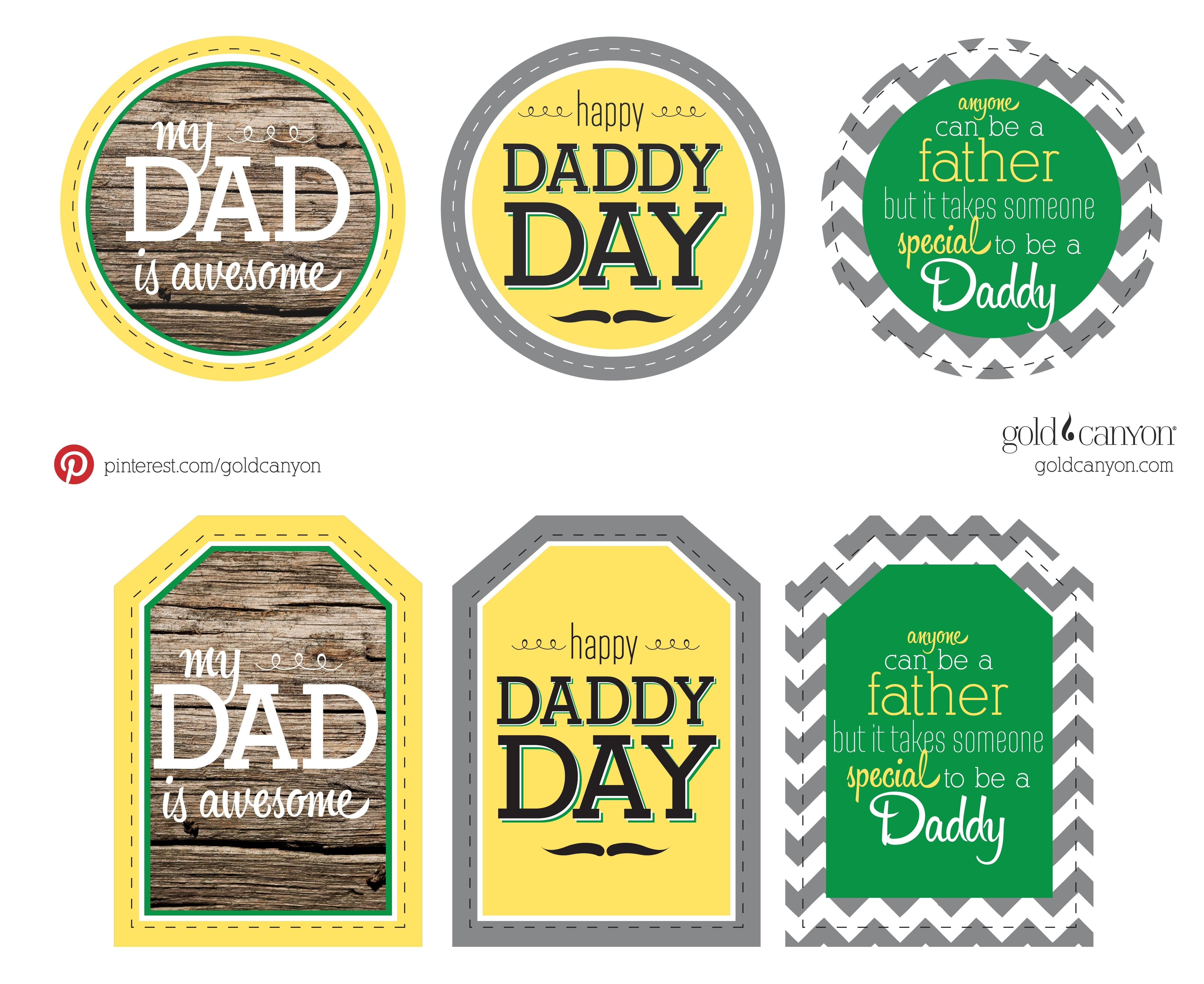 Free Printable Gift Tags For Dad&amp;#039;s Day! Show Your Daddy, Brother - Free Printable Father&amp;amp;#039;s Day Labels