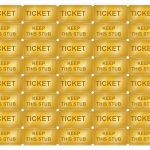 Free Printable Golden Ticket Templates | Blank Golden Tickets | Cool   Free Printable Tickets