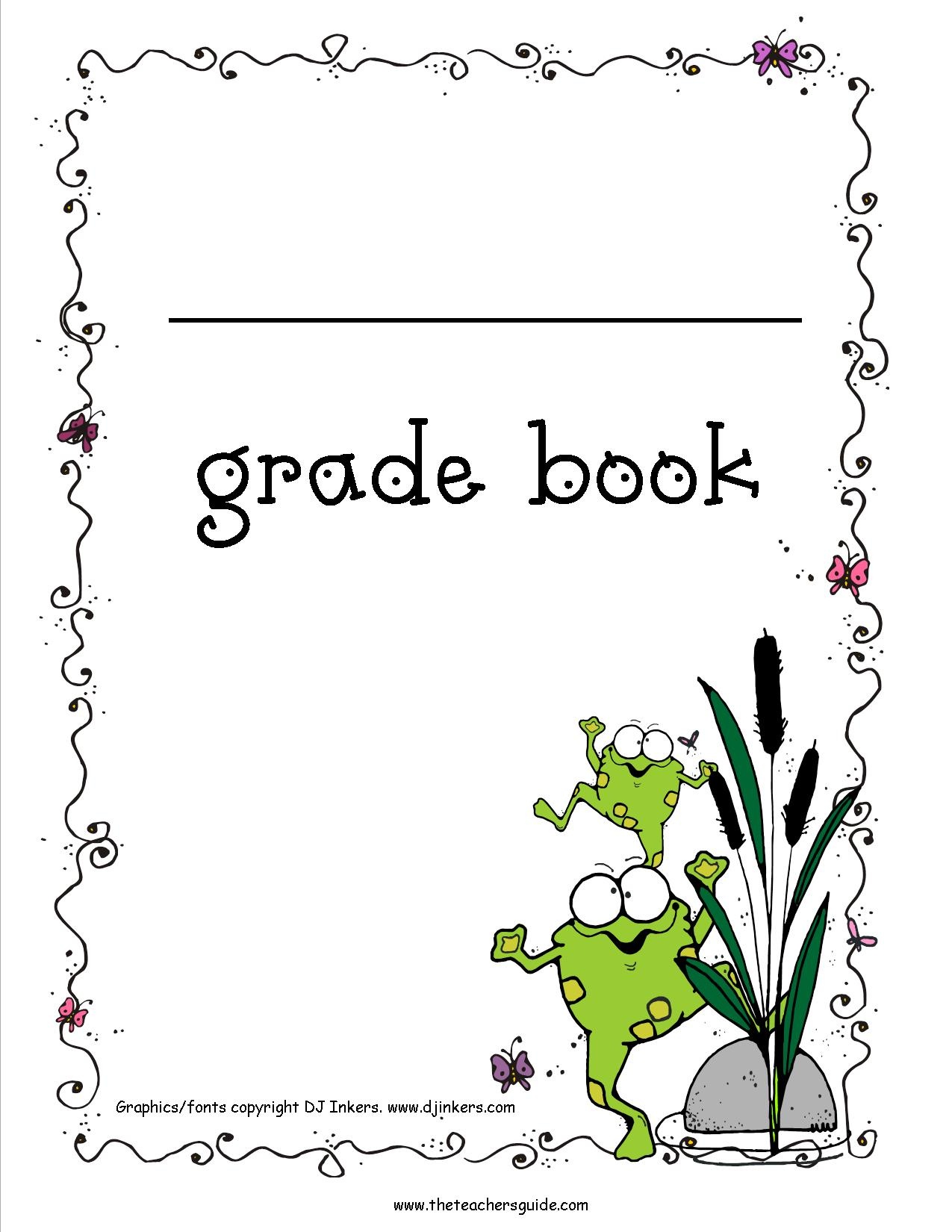 Free Printable Grade Books - Free Printable Gradebook