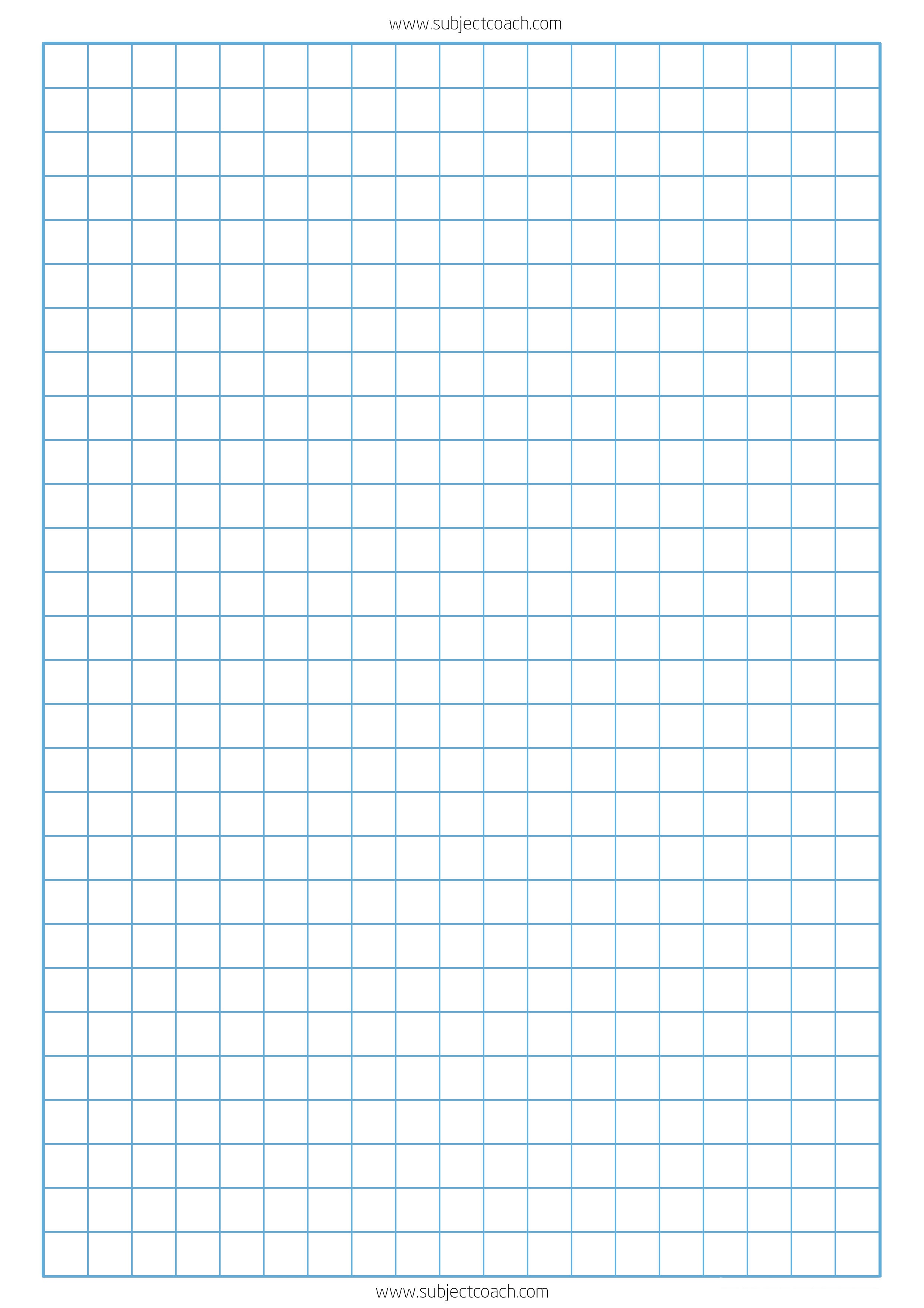 Free Printable Graph Paper 1Cm For A4 Paper | Subjectcoach - Free Printable Grid Paper