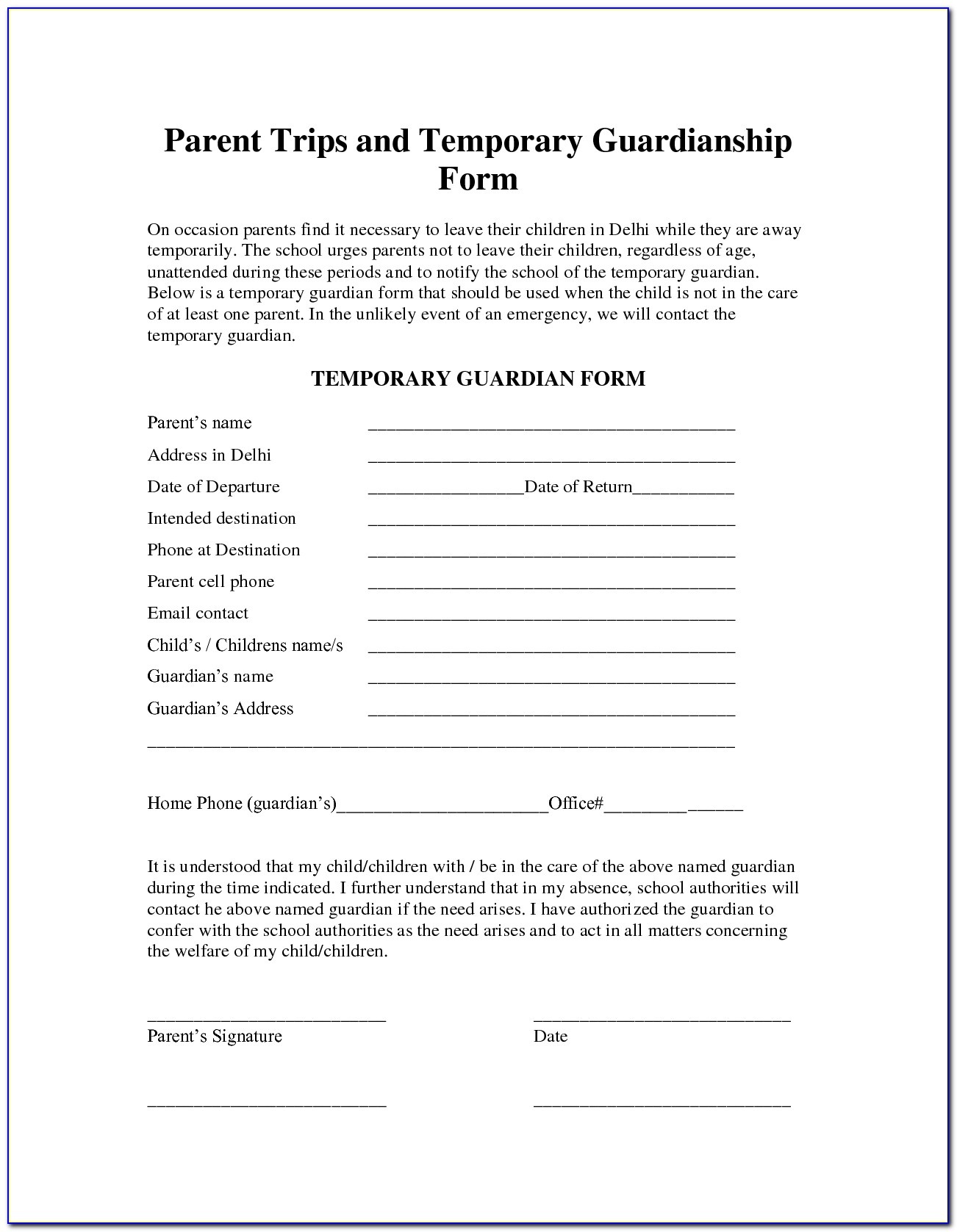 Free Printable Guardianship Forms Florida - Form : Resume Examples - Free Printable Child Guardianship Forms