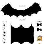 Free, Printable Halloween Activity For Kids: Create Your Own Bat   Free Printable Halloween Decorations