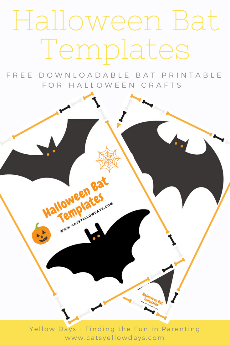 Free Printable Halloween Bat Cut Out Template For Crafts And Decor - Halloween Crafts For Kids Free Printable
