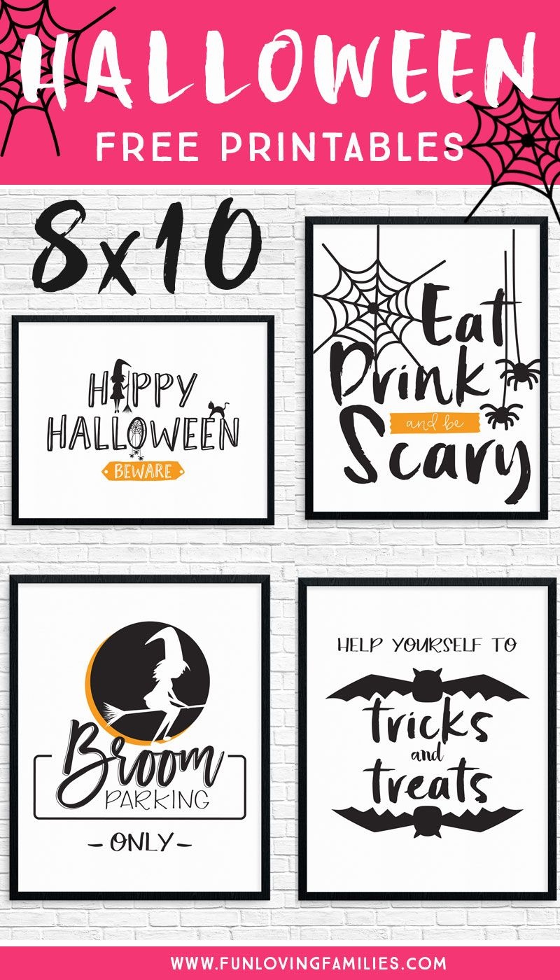 Free Printable Halloween Decorations To Spruce Up Your Holiday - Free Printable Halloween Party Decorations