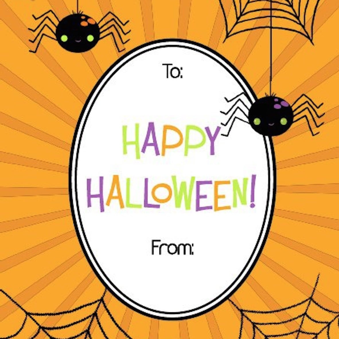 Free Printable Halloween Gift Tags | Popsugar Smart Living - Free Printable Halloween Tags