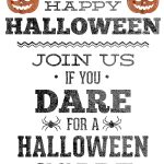 Free Printable Halloween Party Invitation | Halloween Printables 2   Free Printable Halloween Party Invitations