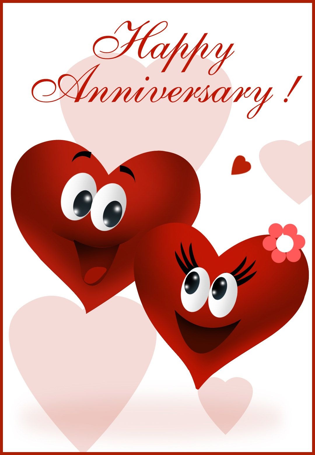 Free Printable Happy Anniversary Greeting Card | Anniversary | Happy - Free Printable Love Greeting Cards
