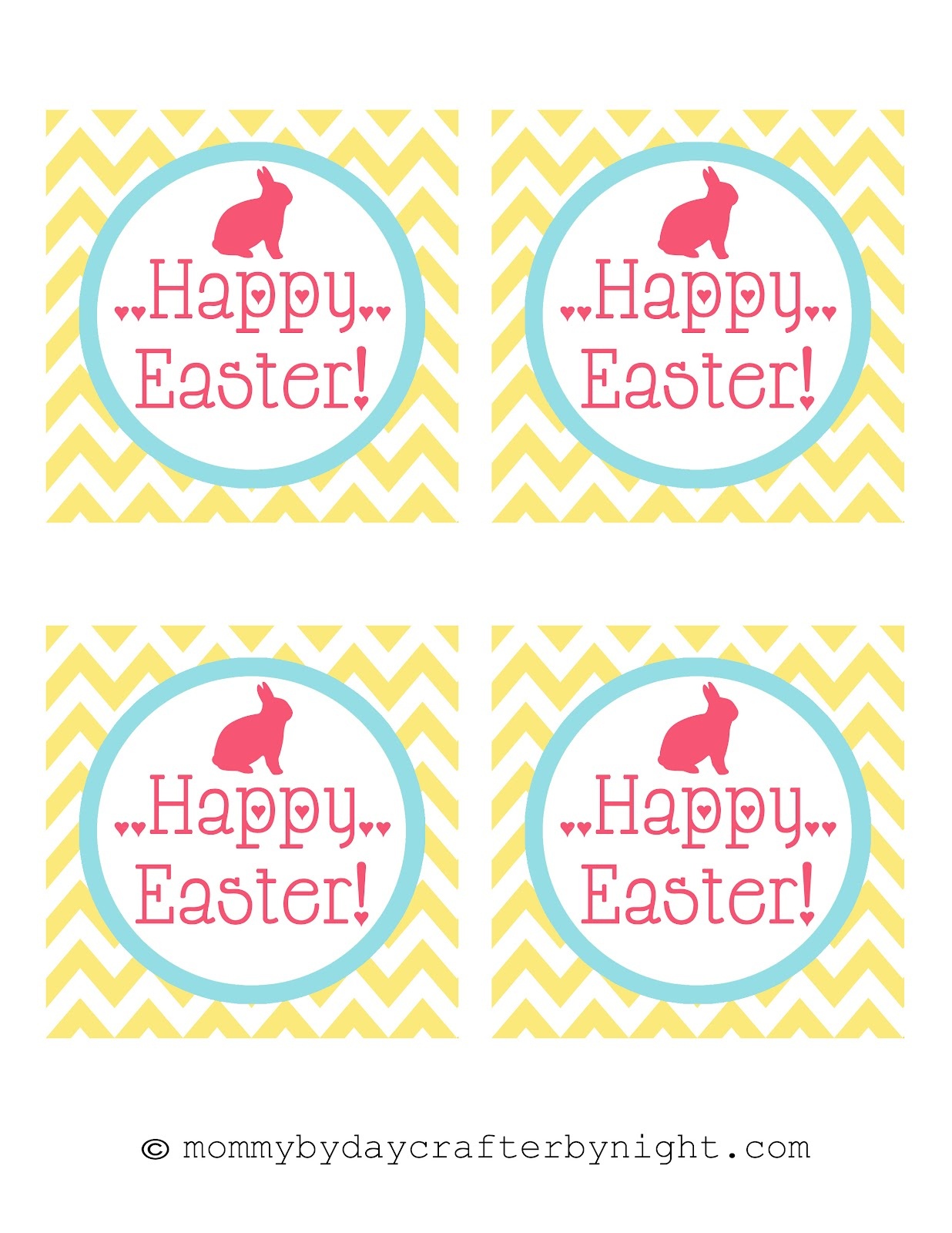 Free Printable Happy Easter Tags – Hd Easter Images - Free Printable Easter Tags