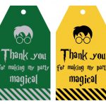 Free Printable Harry Potter Party Favor Gift Tags   Lovely Planner   Free Printable Goodie Bag Tags