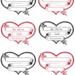 Free Printable Heart Labels   The Graphics Fairy   Free Printable Hearts