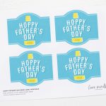 Free Printable! Hoppy Father's Day Beer Label   Free Printable Father&#039;s Day Labels
