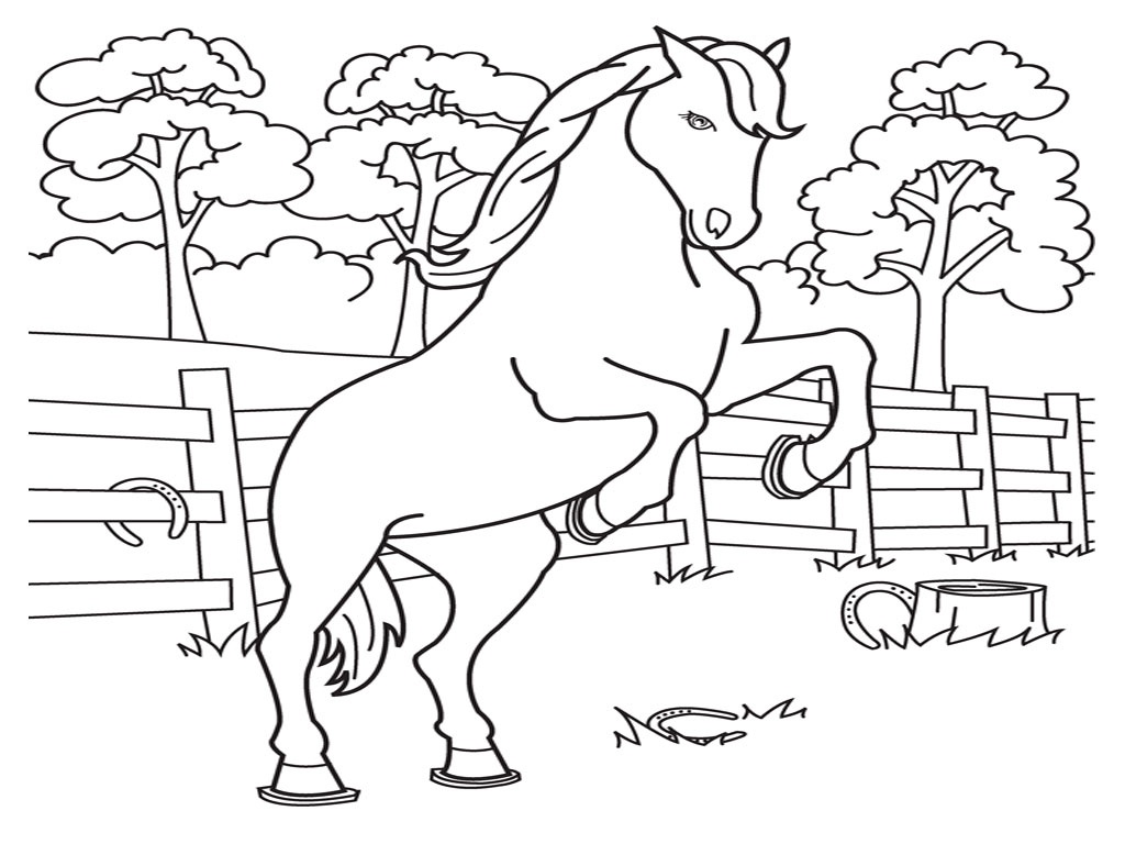 Free Printable Horse Coloring Pages For Kids - Free Printable Horse Coloring Pages