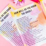 Free Printable 'how Well Do You Know The Bride?' Hen Party & Bridal   How Well Does The Bride Know The Groom Free Printable